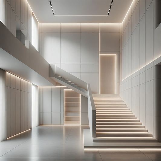 Escalier luminaire design