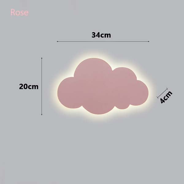 Nuage wall light for children's bedroom