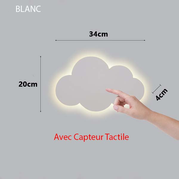 Nuage wall light for children's bedroom