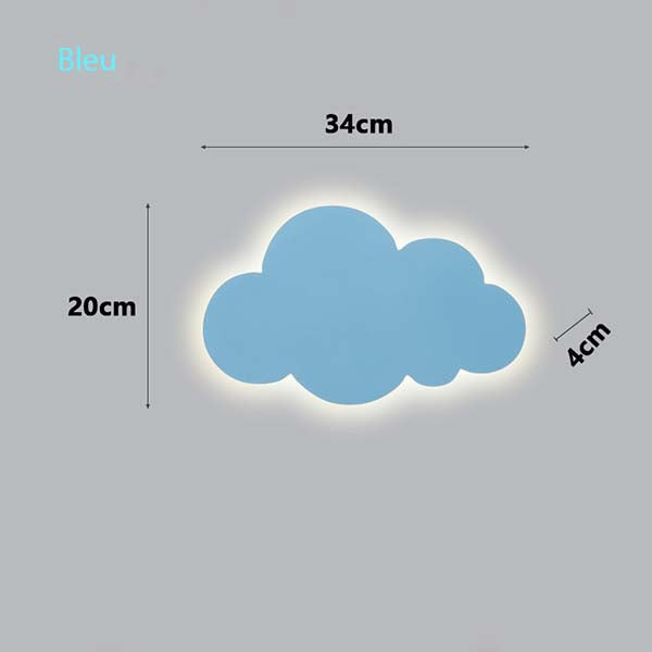 Nuage wall light for children's bedroom