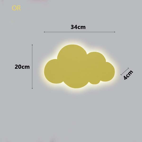 Nuage wall light for children's bedroom