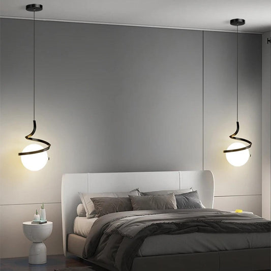 Suspension d'appoint boule LED