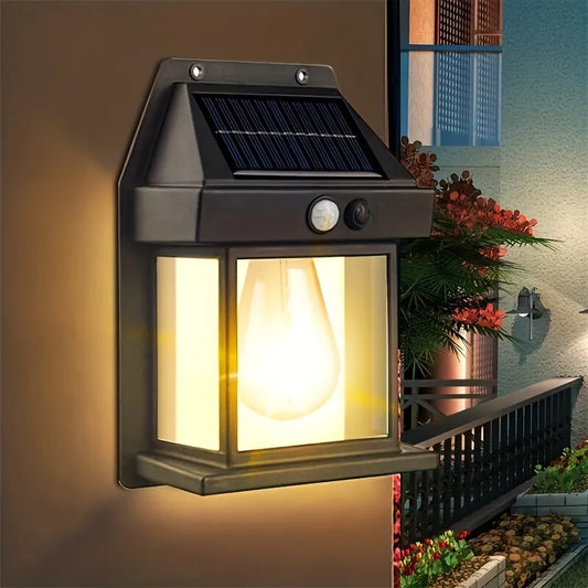 Outdoor Solar Wall Light