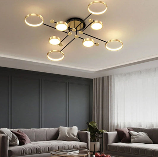 Plafonnier LED Moderne Design nordique