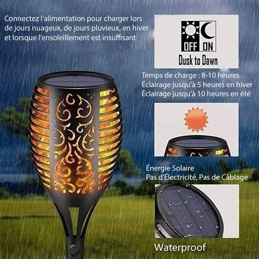 Solar Garden Torch