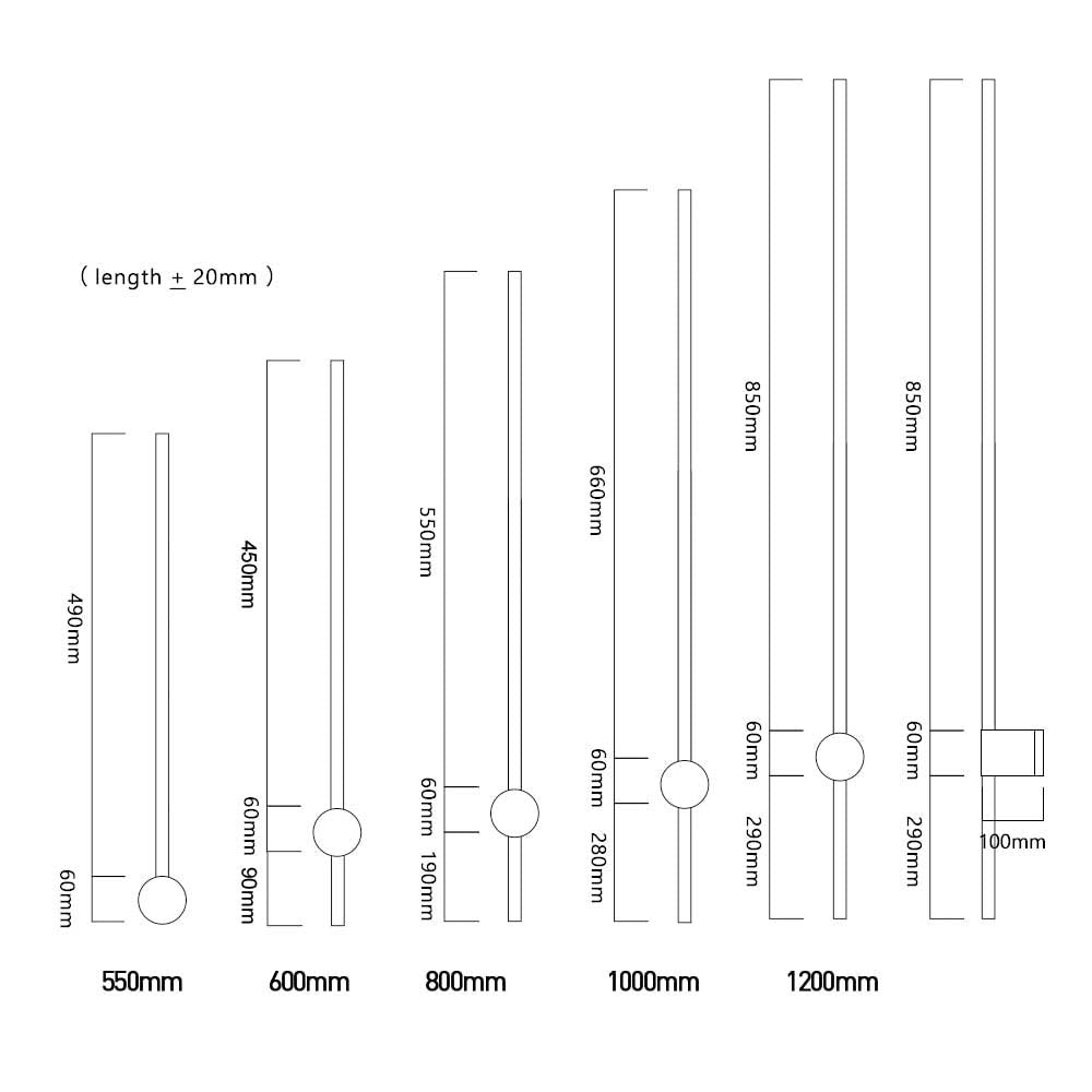 applique mural led