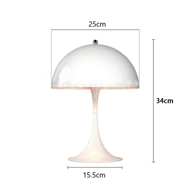 Lampe champignon dimension