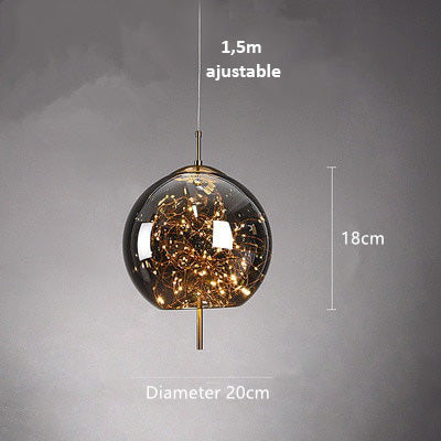 Bedroom design pendant light