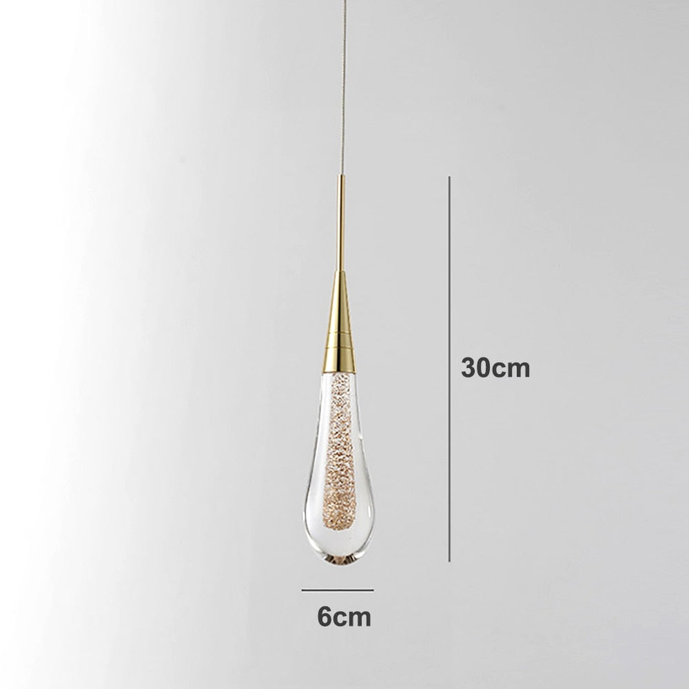 Art deco pendant light