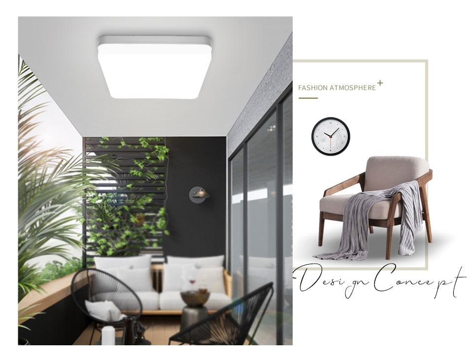 plafonnier salon led