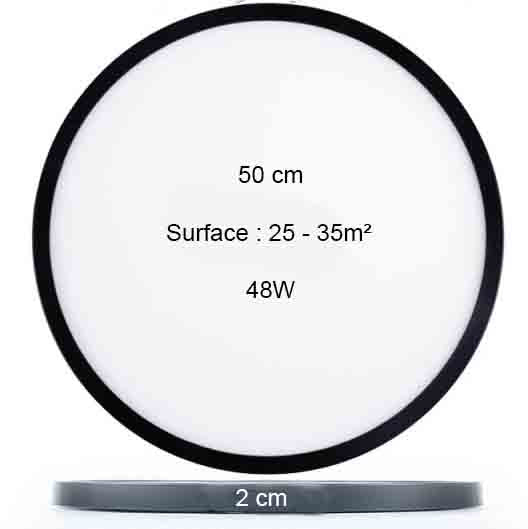 Plafonnier Cuisine Circulaire Led
