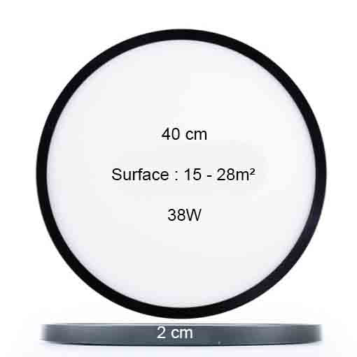 Plafonnier Cuisine Circulaire Led
