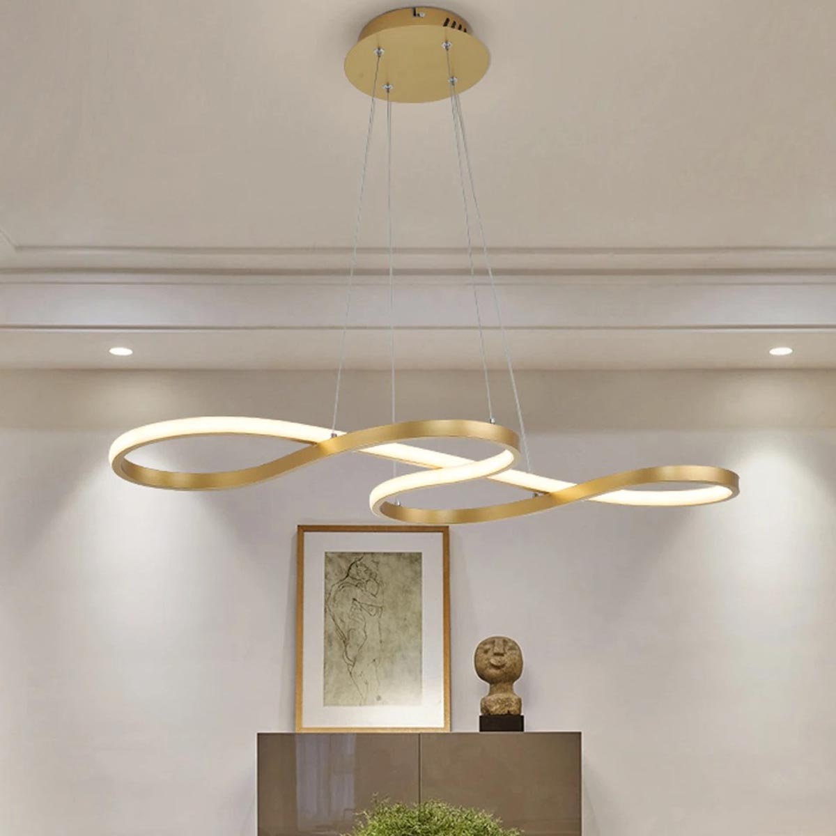 Suspension Luminaire de Style Nordique - Salon