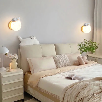 Applique Murale Animale Douce Nuit chambre double applique
