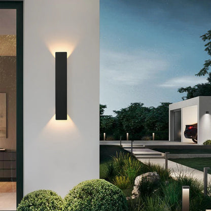 Applique Murale LED Extérieure IP65 Noir Garage
