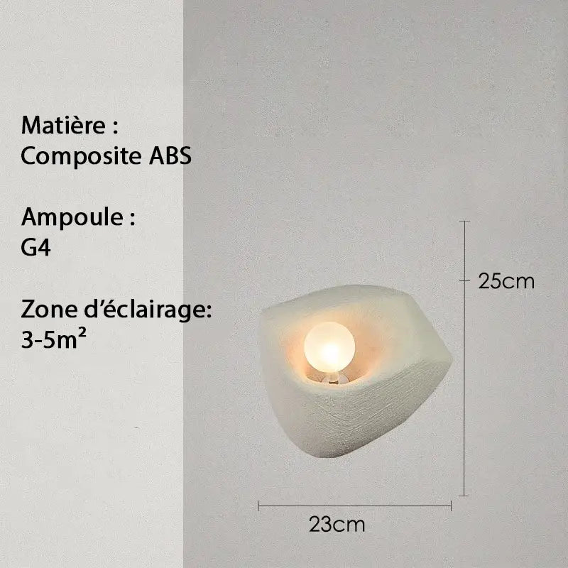 Applique Murale Minimaliste Wabi Sabi 10