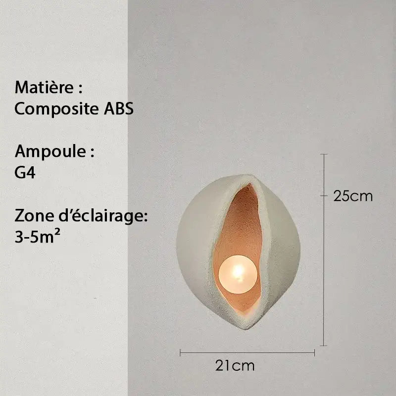 Applique Murale Minimaliste Wabi Sabi 12