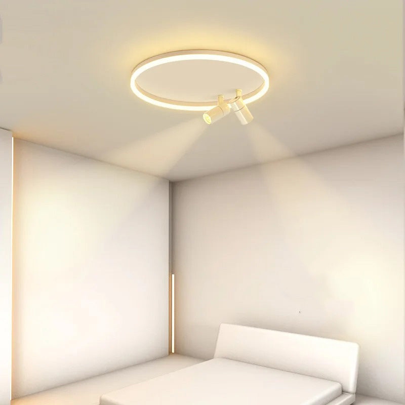 Plafonnier LED Moderne avec Spots