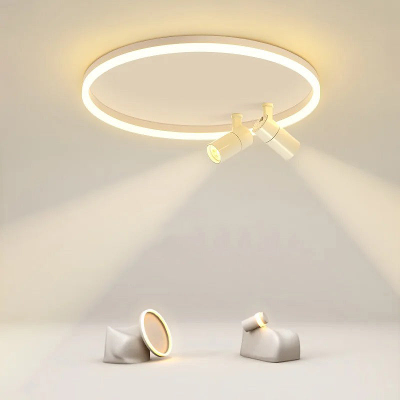 Plafonnier LED Moderne avec Spots