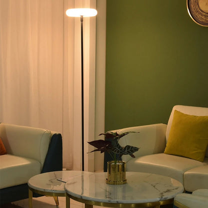 Lampe Solaire d’Extérieur Sur Pied intérieur arrondi