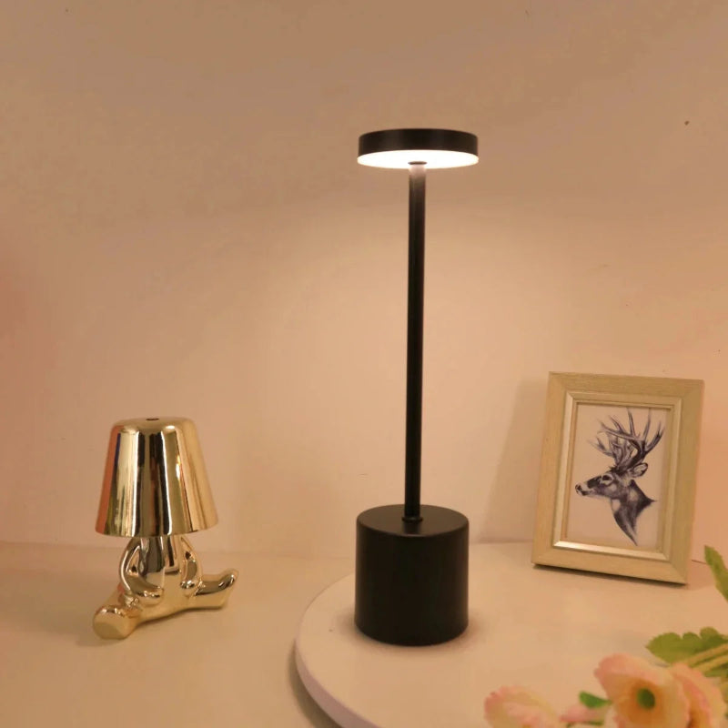 Lampe de table sans fil variant noir 