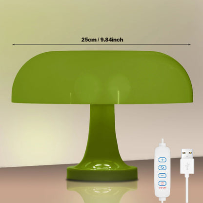 Lampe verte vintage