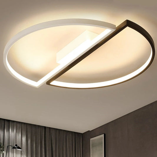 Plafonnier LED Demi-Cercle