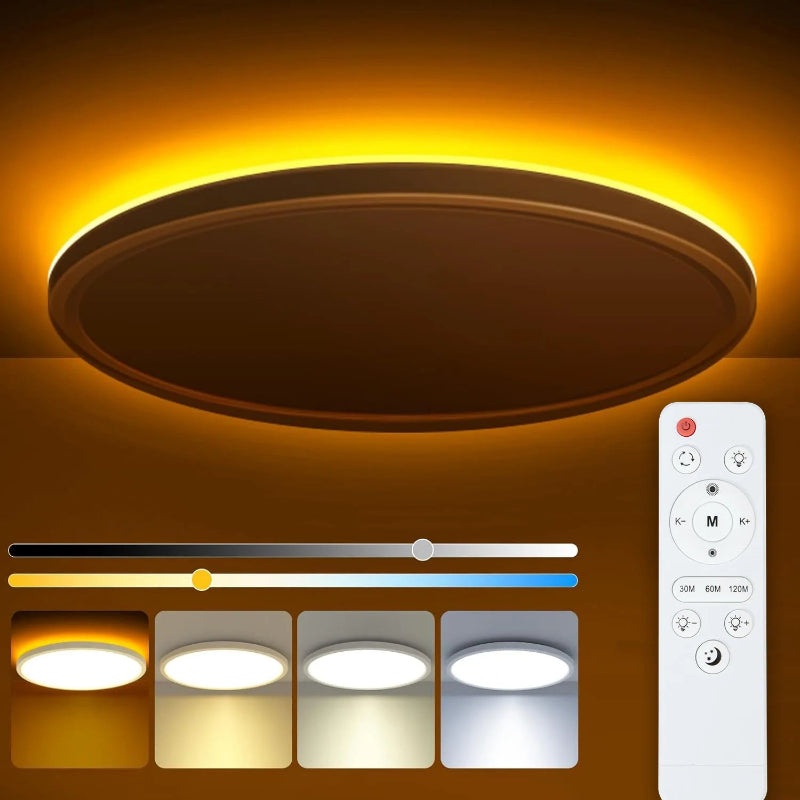 Plafonnier LED avec Rétroéclairage presentation