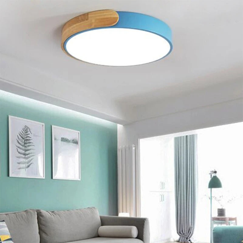 Plafonnier d'Intérieur Design - variant bleu