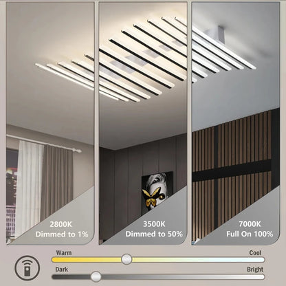 Plafonnier moderne dimmable explication