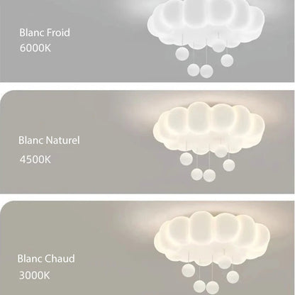 Plafonnier LED Nuage pour Chambre d'Enfant