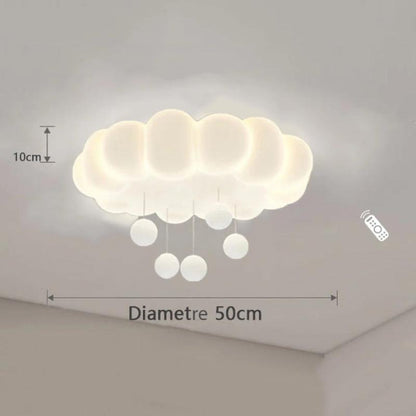 Plafonnier LED Nuage pour Chambre d'Enfant