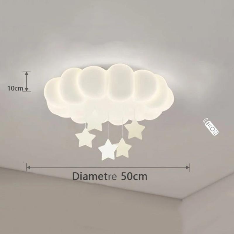 Plafonnier LED Nuage pour Chambre d'Enfant