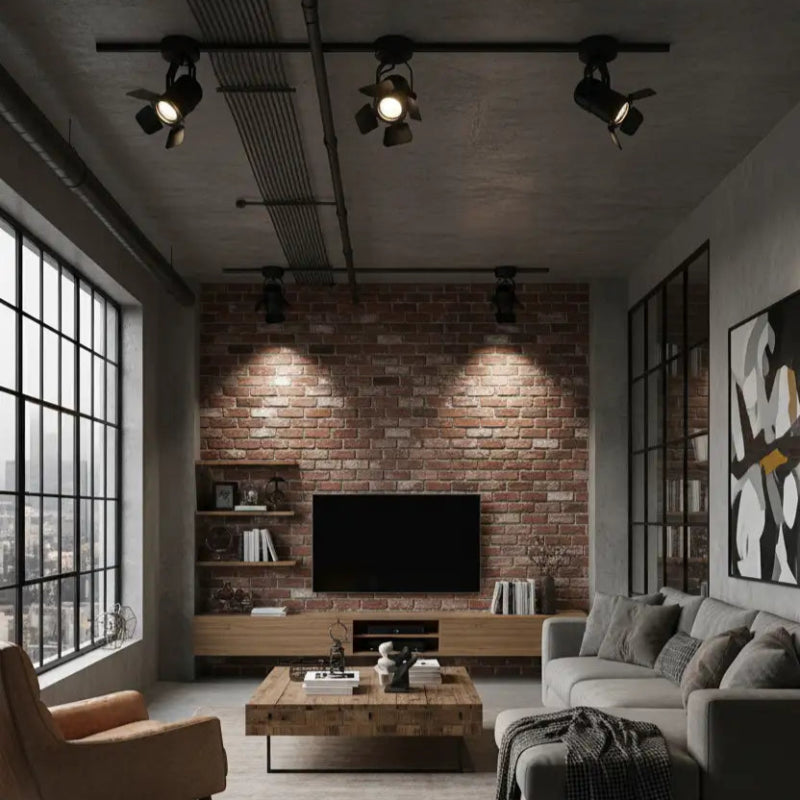 Projecteur de Plafond Vintage Industriel salon