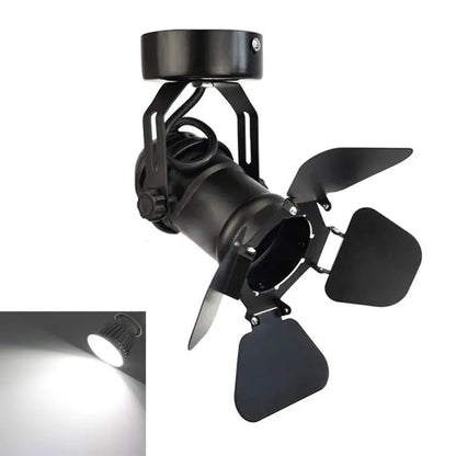 Projecteur de Plafond Vintage Industriel variant ampoule blanc froid