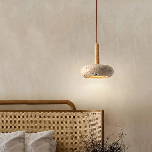 Suspension Circulaire en Pierre Naturelle