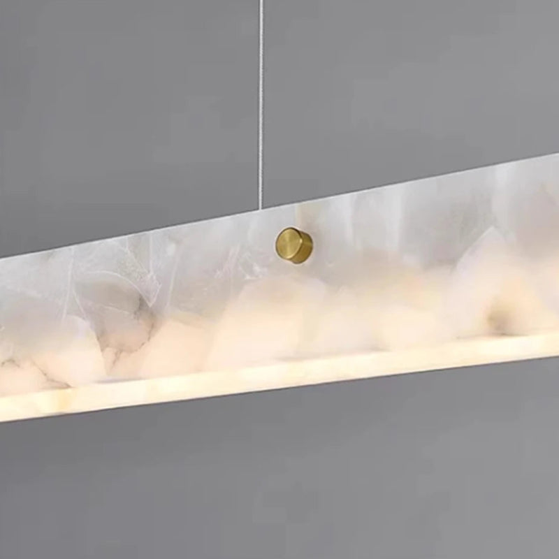 Suspension LED en Marbre Naturel details large