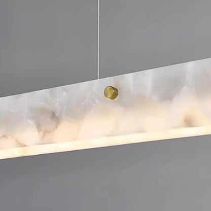Suspension LED en Marbre Naturel details large