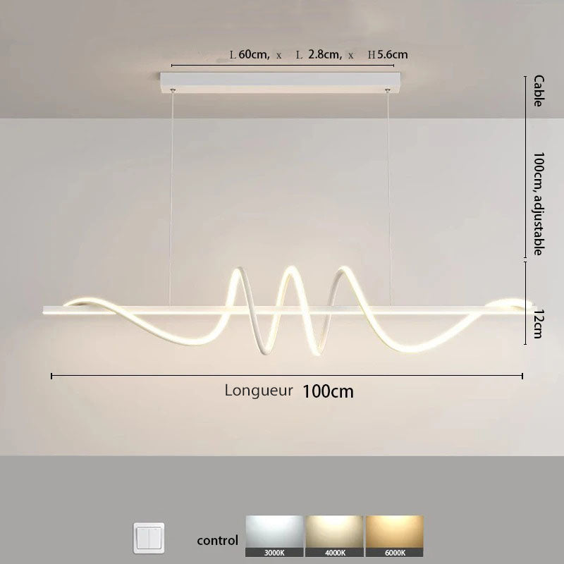 Suspension blanc dimension control