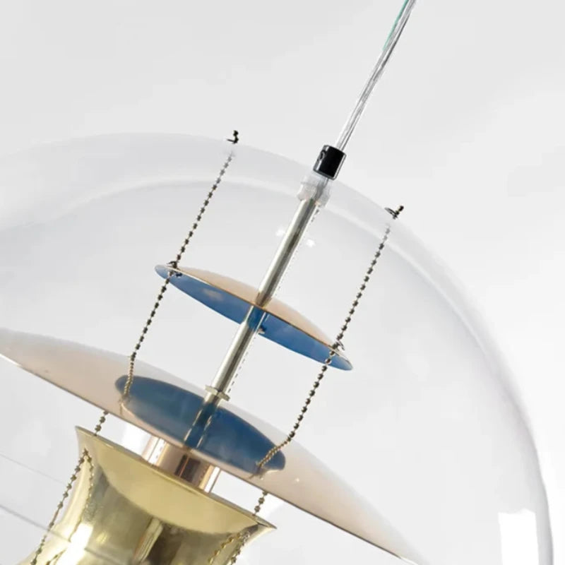 Suspension planet globe luppa detail haut