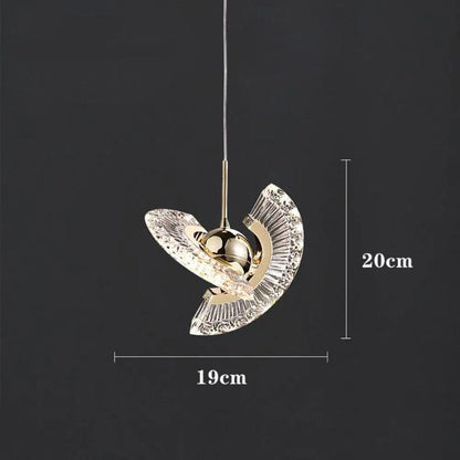 Suspension led papillon dimension