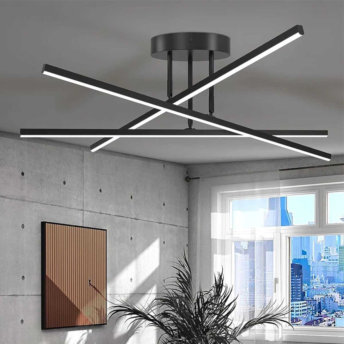 Plafonnier LED Design Moderne