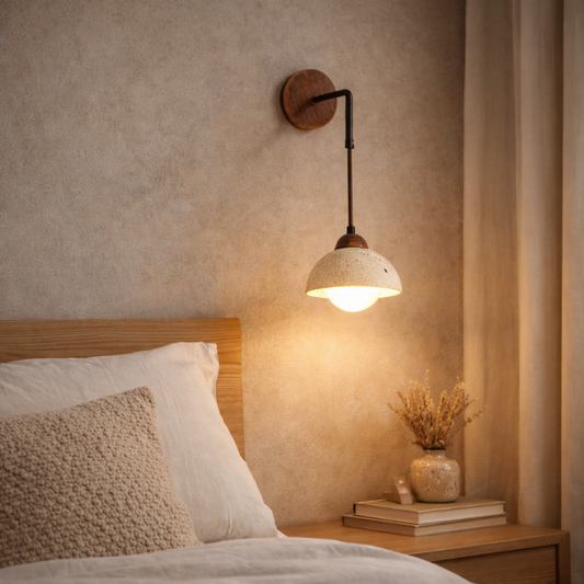 Applique murale pierre naturelle pour chambre by Luppa