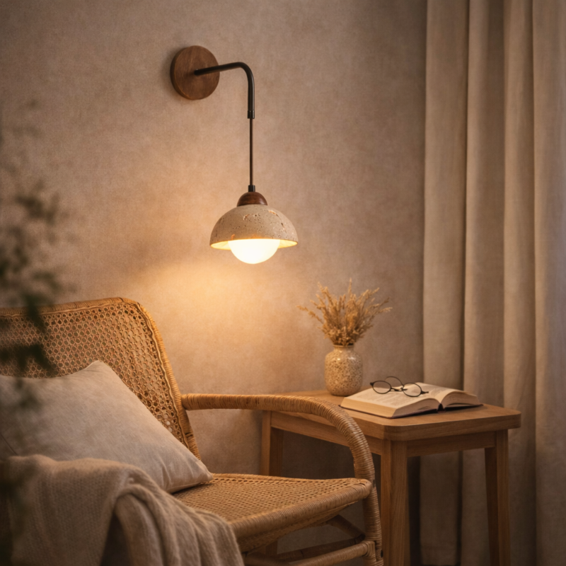 Applique pierre naturelle idéal pour coin lecture by Luppa