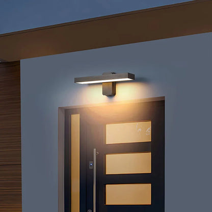 Belle illumination pour porte d'entrée extérieure avec applique murale  Vigil 