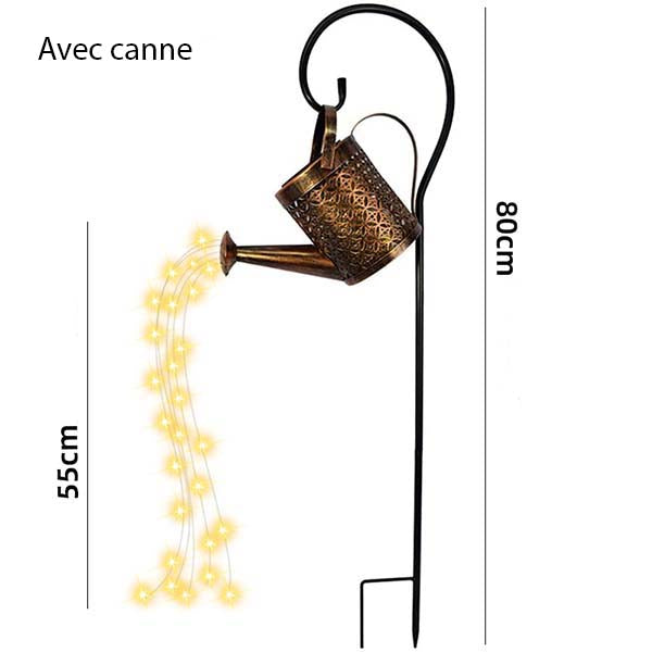 Arrosoir Lumineux Solaire