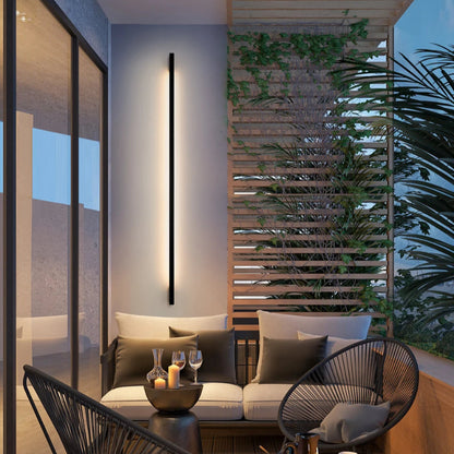 Éclairage Mural Extérieur Minimaliste jardin deux luminaires