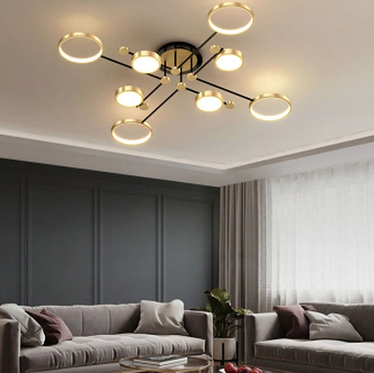 Modern LED Ceiling Light Nordic Design