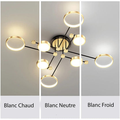Plafonnier LED Moderne Design nordique