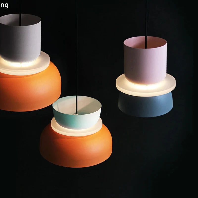 Suspensions scandinaves bicolores Luppa en situation – ambiance-02